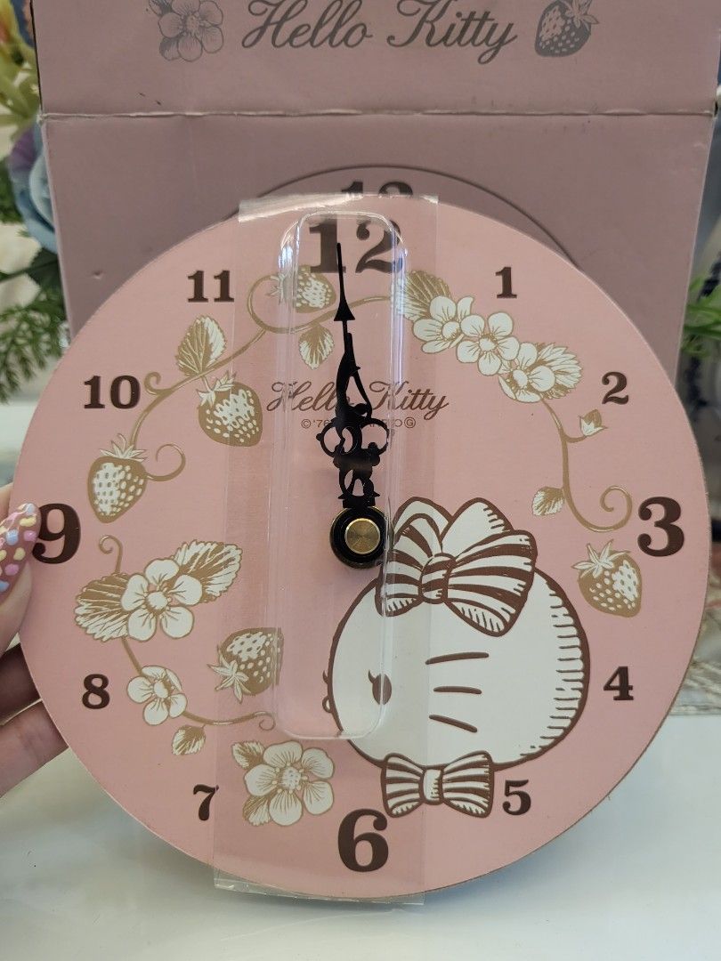 Hello Kitty Wall Clock (Category: Clocks) located in San Fernando. Submitted by jpmarketplace2023 (Listing ID 1239990973, Image 1). Description: -Hello Kitty wall clock for only PHP350 -Authentic from Japan.