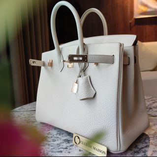 HERMES Birkin HERMES Birkin30 Craie10/Silver TC Y(2020)