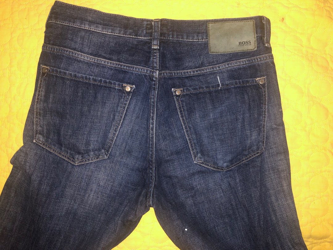 Hugo Boss Riding Jeans Men s Fashion Bottoms Jeans on Carousell