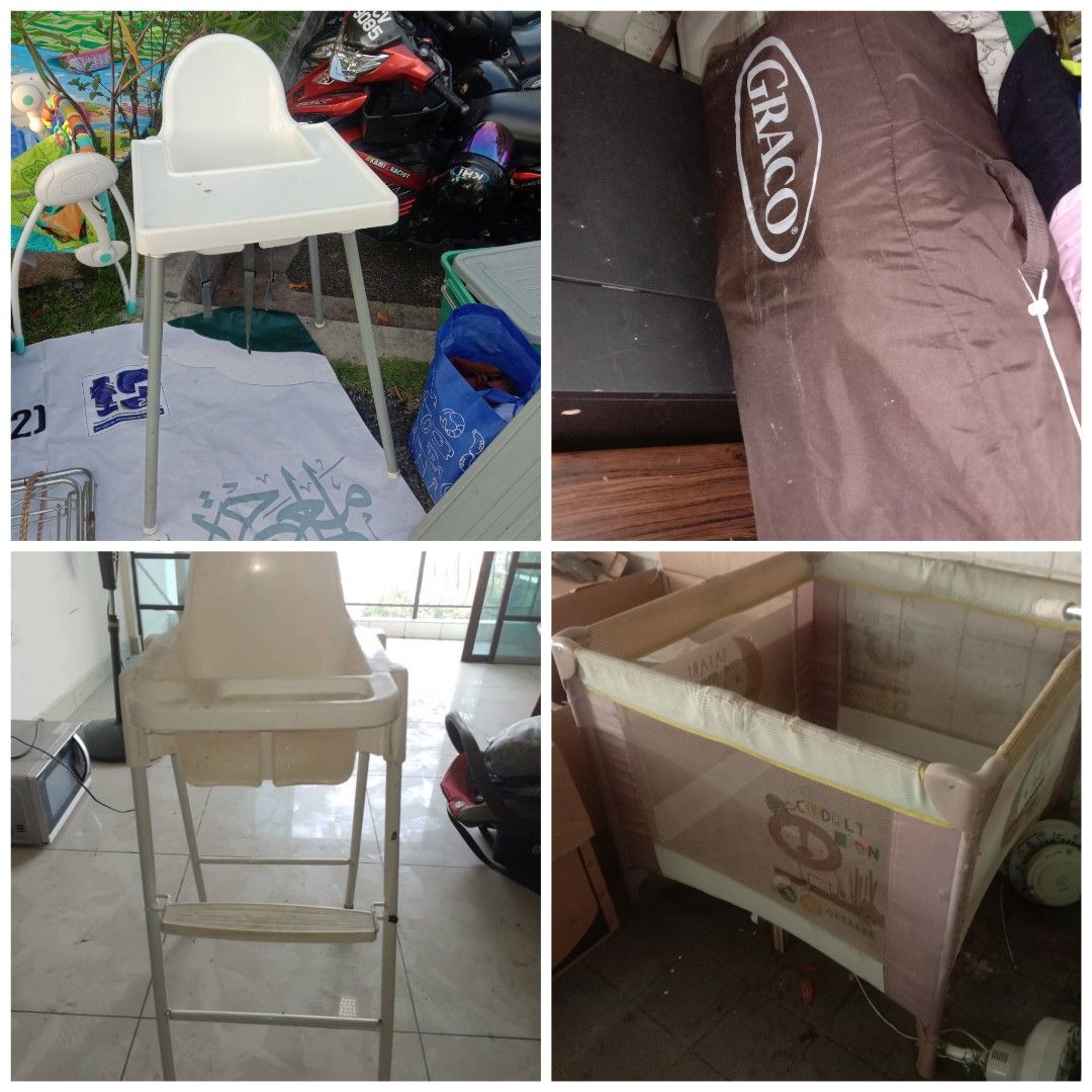 Ikea baby chair playpen, Babies & Kids, Baby Nursery & Kids Furniture, Cots & Cribs on Carousell