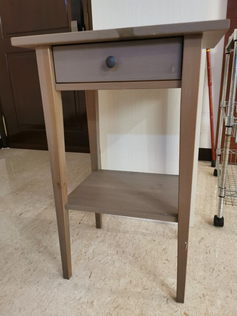 IKEA Bedside Table Hemnes, Furniture & Home Living, Furniture, Tables