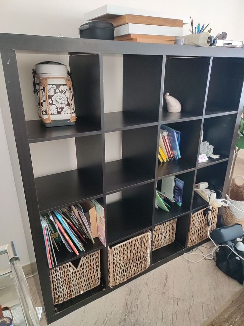 Ikea book shelf, Furniture & Home Living, Furniture, Shelves,