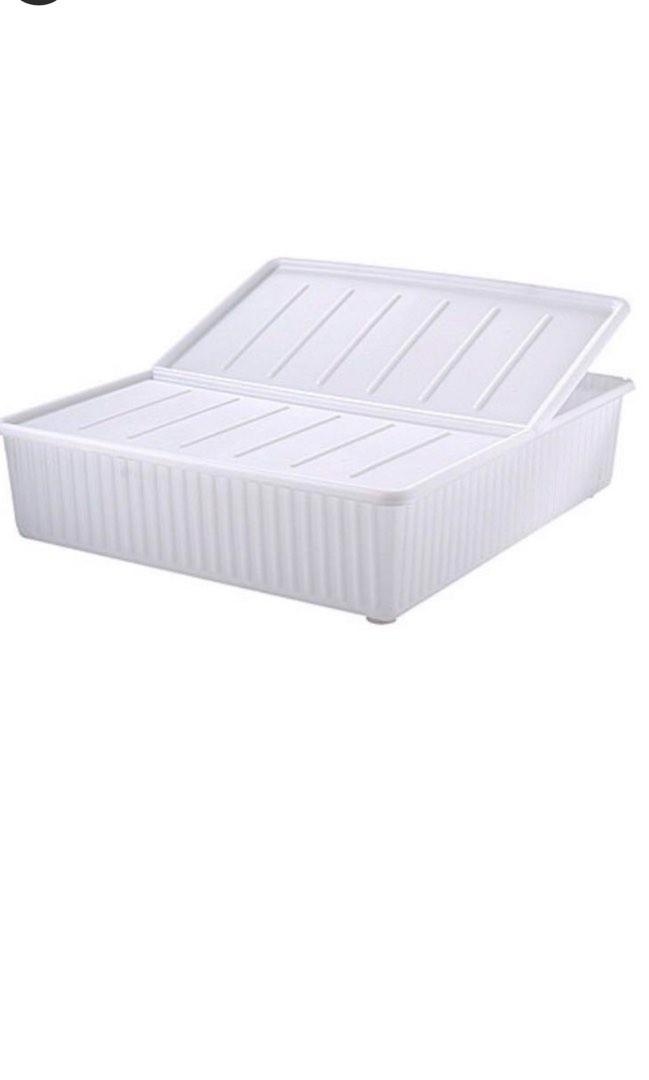 IKEA Storage boxes with lids under the bed x4, Furniture & Home Living