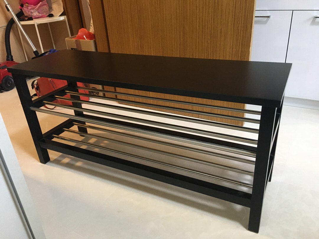 IKEA TJUSIG shoe rack, Furniture & Home Living, Furniture, Shelves
