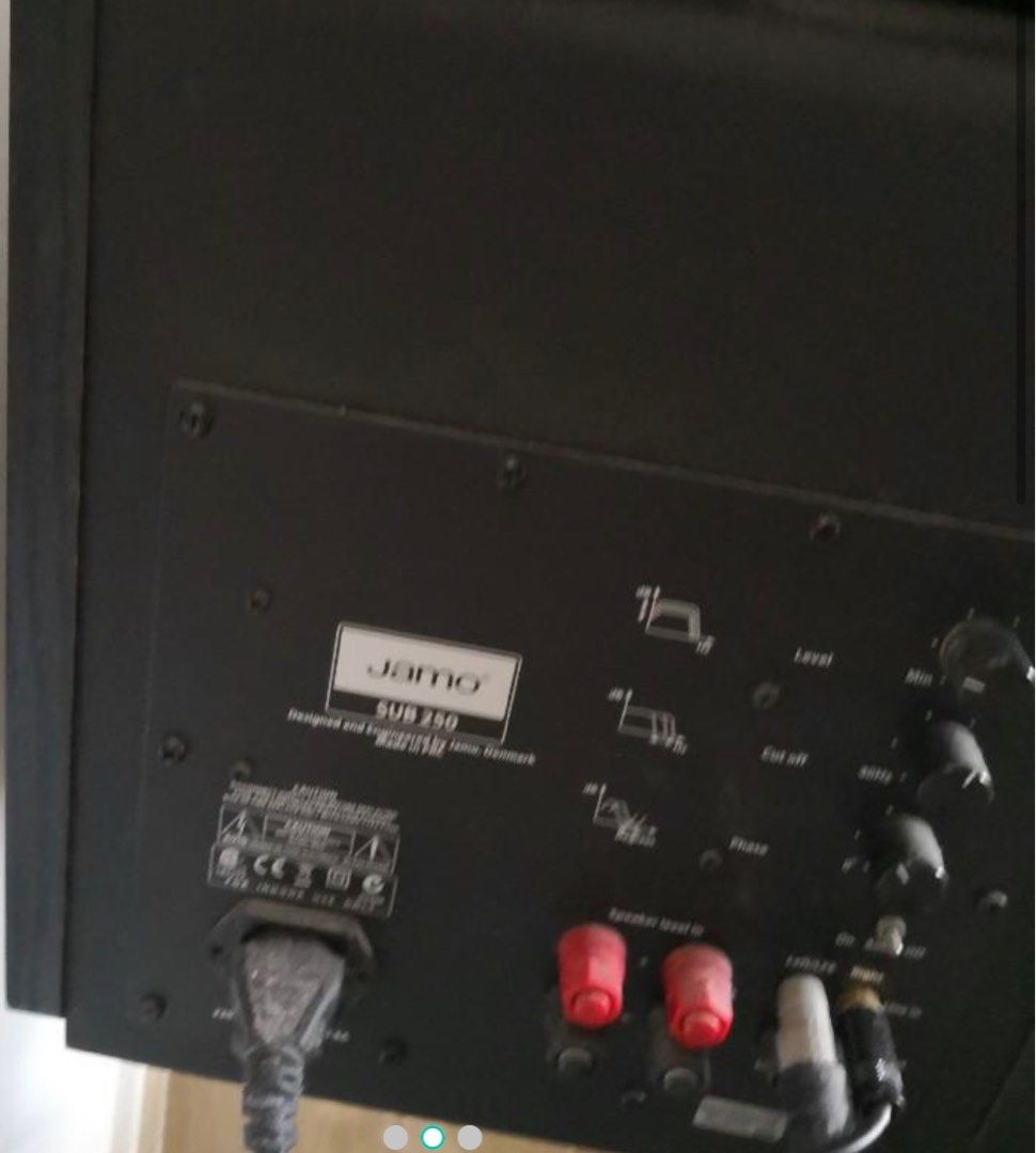 Jamo Subwoofer 250, Audio, Soundbars, Speakers & Amplifiers on Carousell