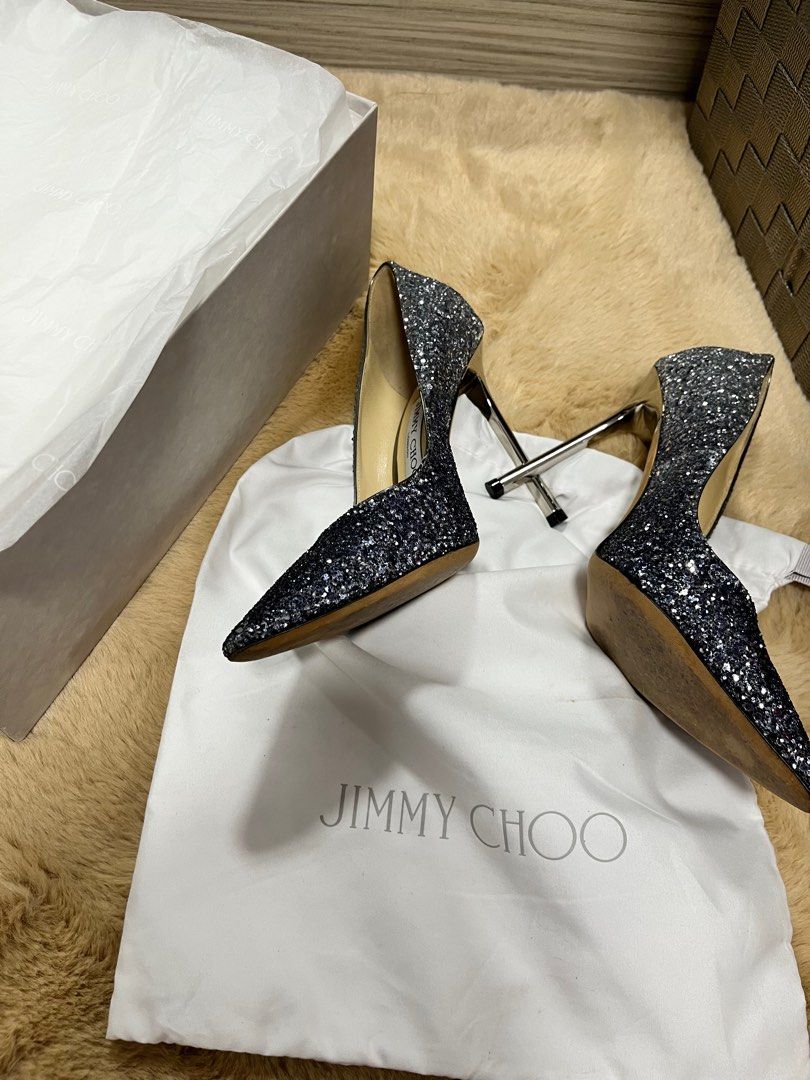 Jimmy Choo Romy Heels 110 Luxury Sneakers Footwear on Carousell