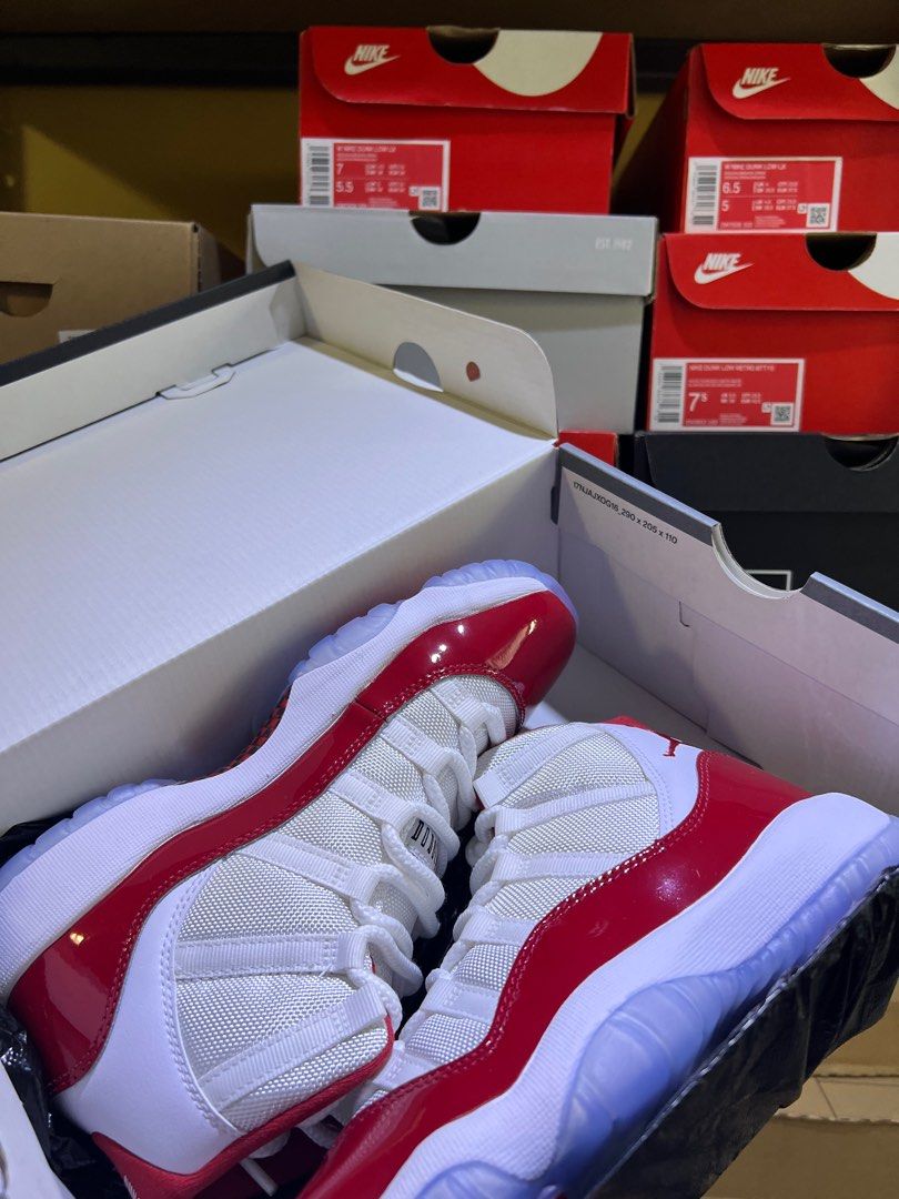 Jordan 11 Cherry GS on Carousell