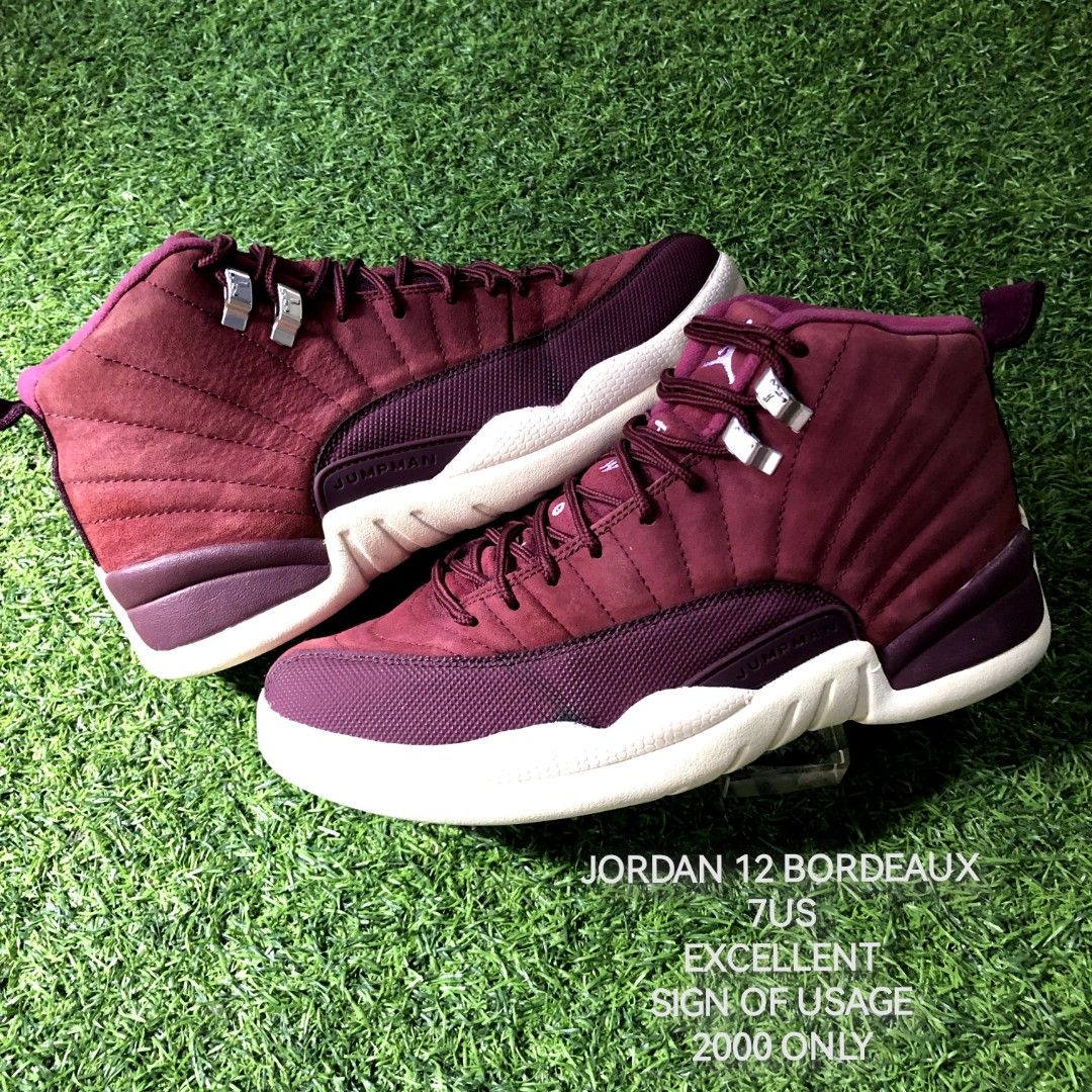Jordan 12 2025 bordeaux womens