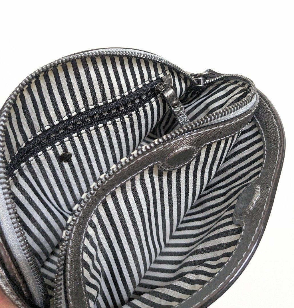 Kate Spade Silver Crossbody Bag