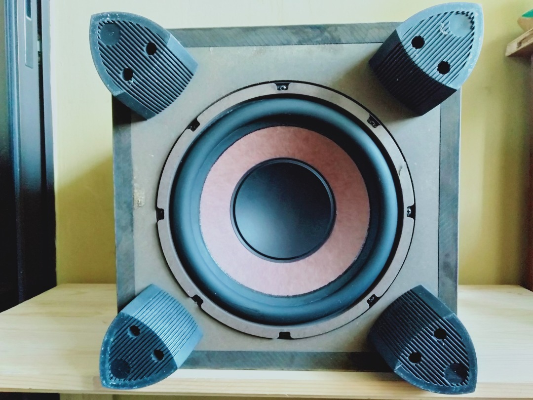 Klipsch KSW10 POWERED SUBWOOFERBlack 225 Watts RMS (Serial no