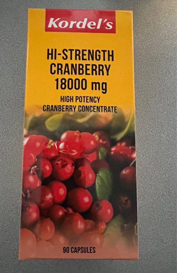 Cranberry Supplement, Health & Nutrition, Health Supplements, Vitamins