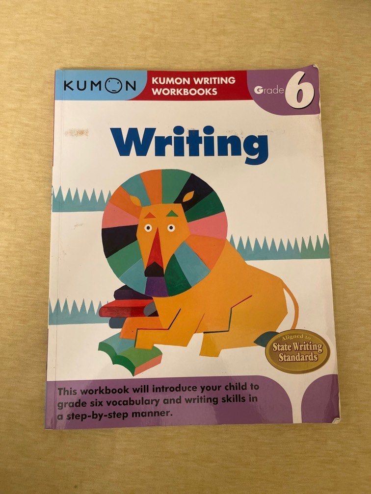 KUMON WRITING WORKBOOK, 興趣及遊戲, 書本 & 文具, 教科書 Carousell