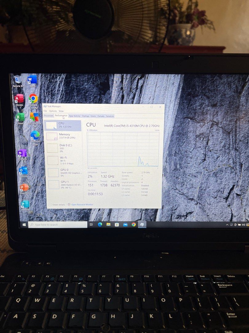 Laptop 3 (Category: Laptops & Notebooks) located in Subic. Submitted by lesliecrisostomo6681 (Listing ID 1240019025, Image 3). Description: Dell latitude e6540 Intel core i5/4th gen 8gbram /128gb ssd Windows 10 ultimate with microsoft office Intel HD Graphics 4600 Built in webcam , speaker Battery good condition With charger and unit itself 1month Warranty (Search model for more specs).