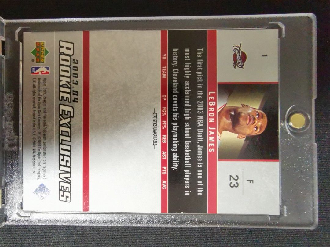 Lebron james rookie exclusive, Hobbies & Toys, Memorabilia ...