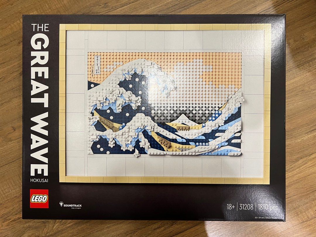 Lego Hokusai – The Great Wave #31208, Hobbies & Toys, Toys & Games on  Carousell