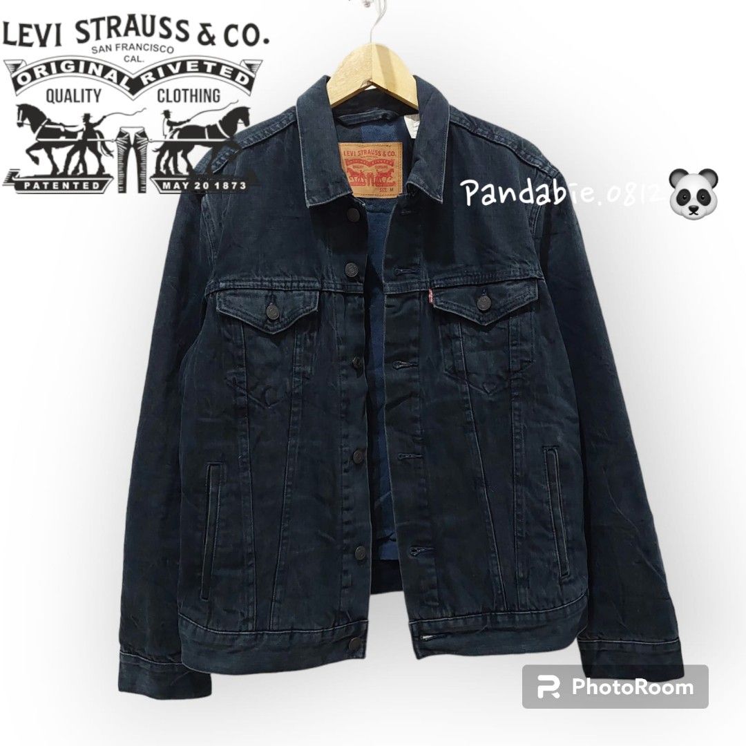 LEVI STRAUSS CO ORIGINAL DENIM JACKET Fesyen Pria Pakaian Baju