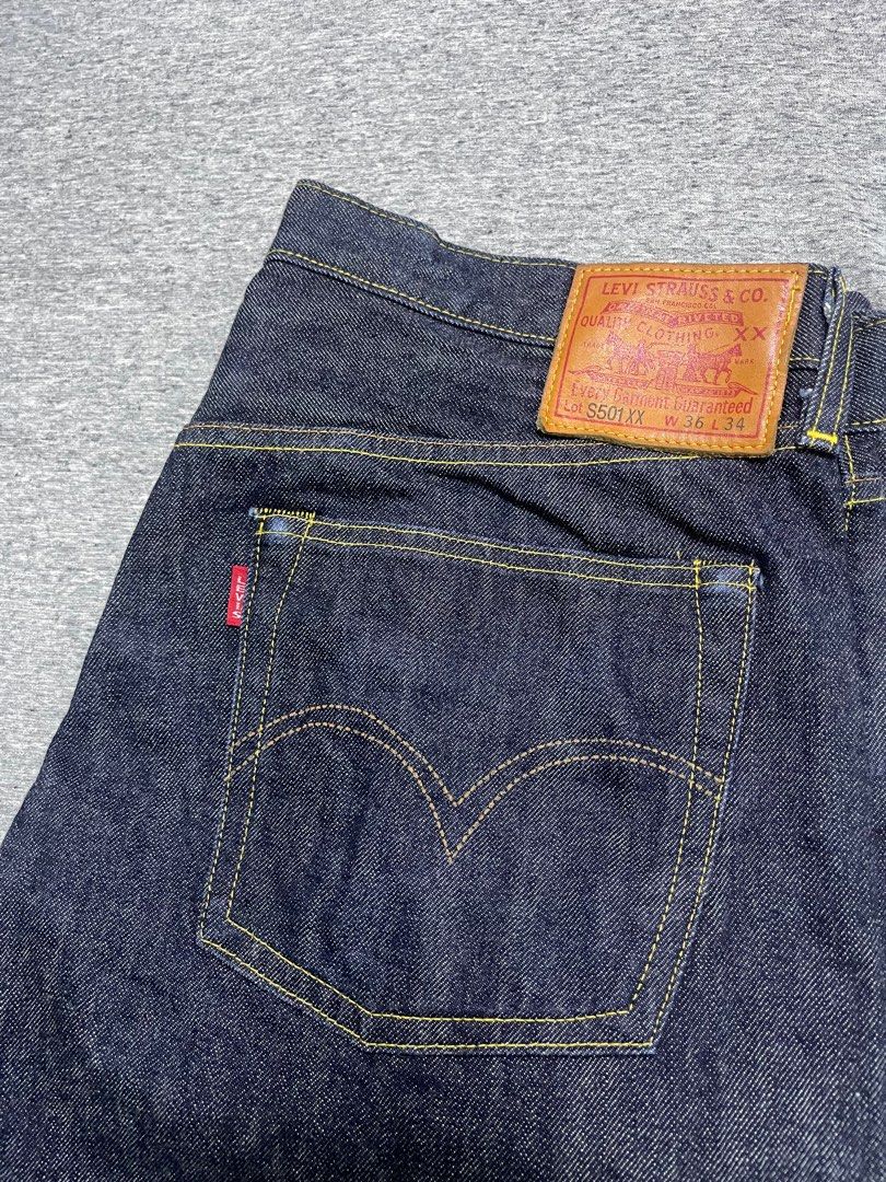 Levi's Vintage clothing Lvc 44501501 made in japan, 男裝, 褲＆半截