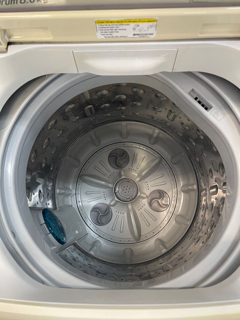 LG 8KG TOP LOAD WASHING MACHINE WFT8400, TV & Home Appliances, Washing
