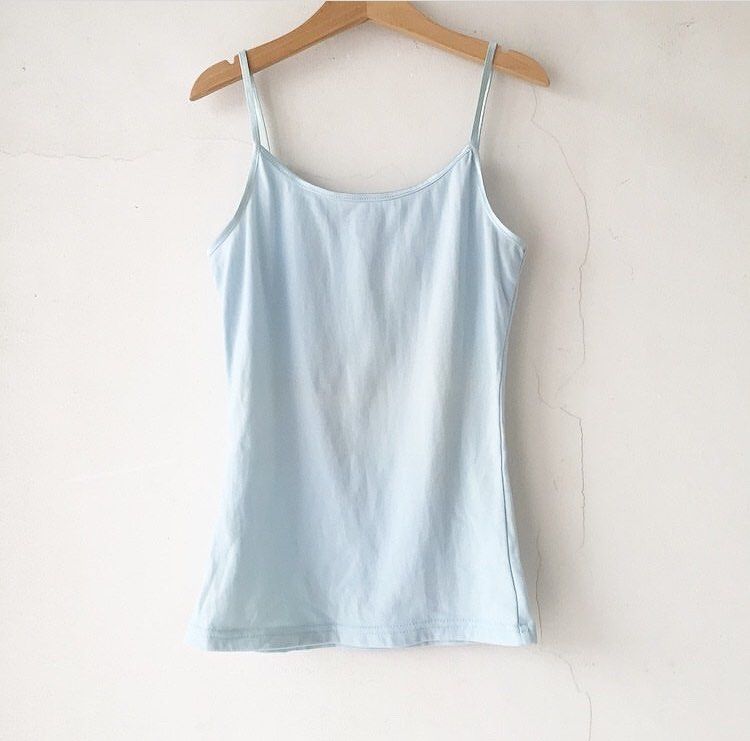 Light Blue Tank Top on Carousell