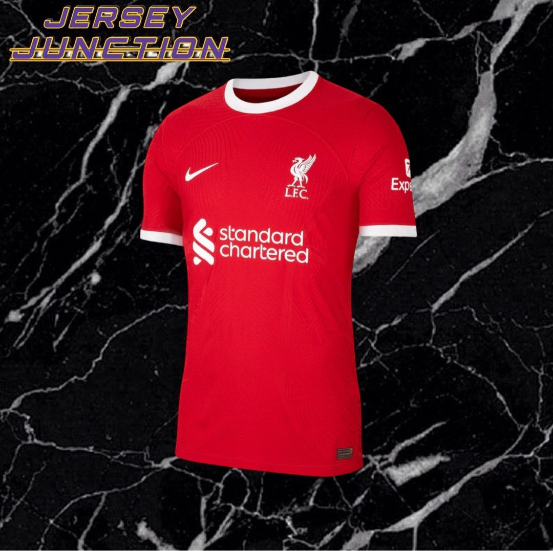 Liverpool Home kit 23/24, Men's Fashion, Activewear on Carousell