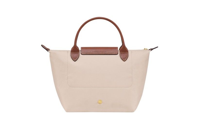 Beige longchamp bag clearance