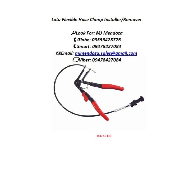 Lota Flexible Hose Clamp Installer/Remover, Commercial & Industrial