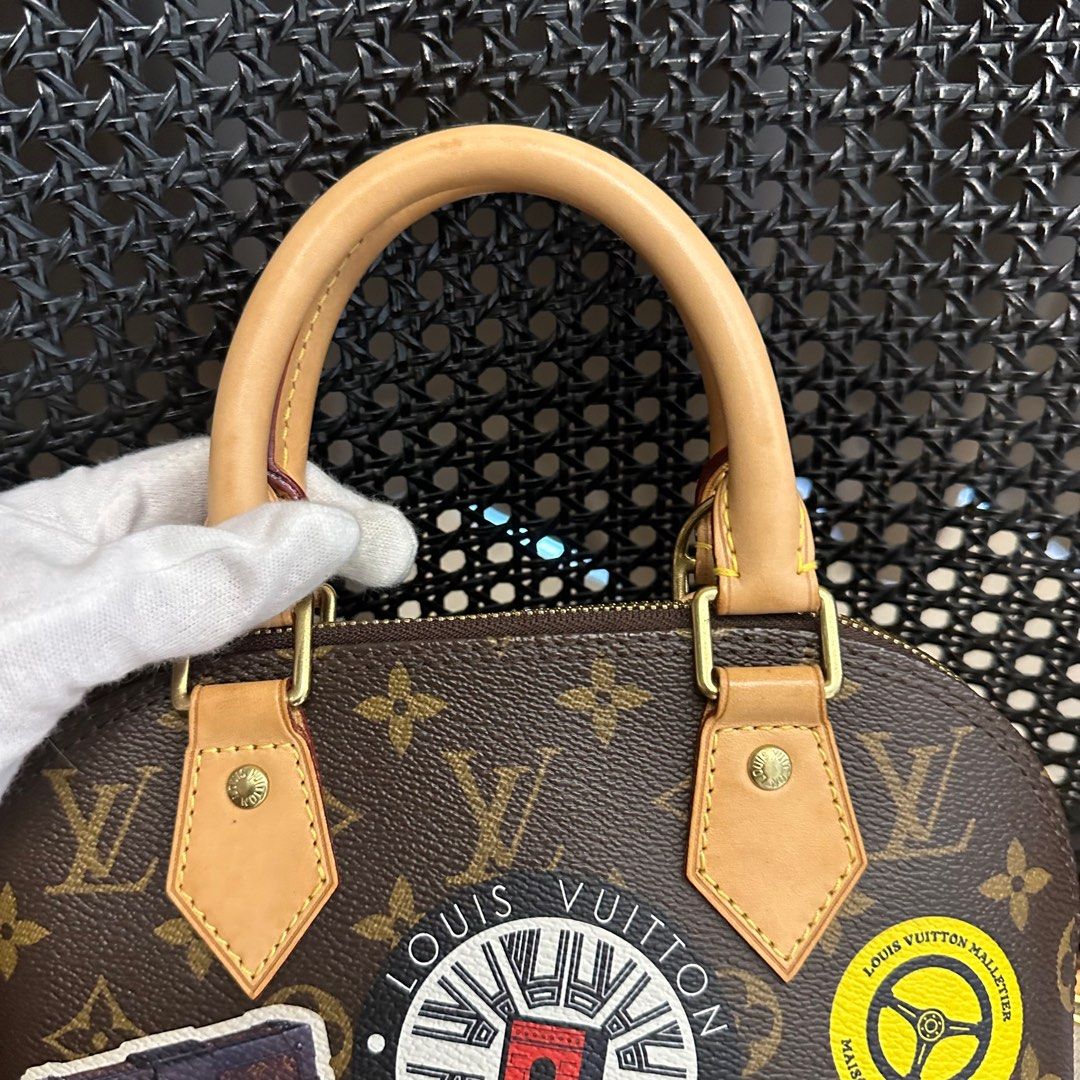 Louis Vuitton Alma Bb My LV World Tour Customizable Monogram