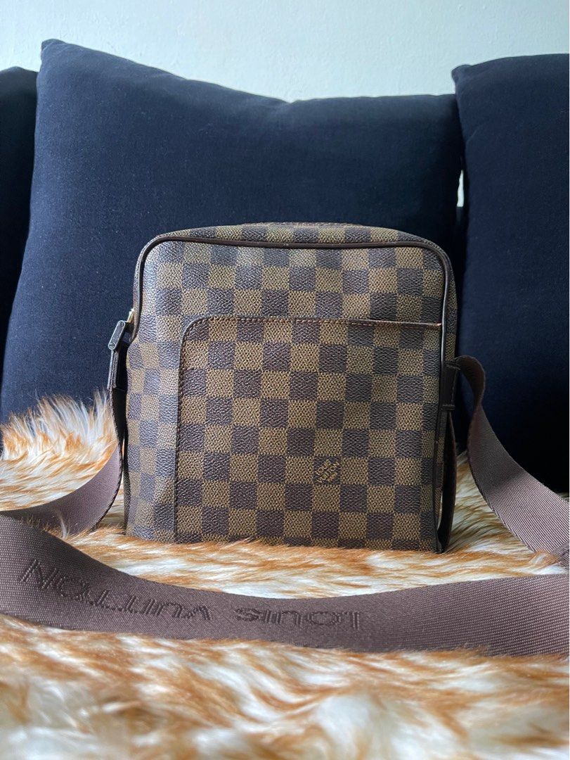 Louis Vuitton Vintage Brown Damier Ebene Olav PM Crossbody Bag, Best Price  and Reviews