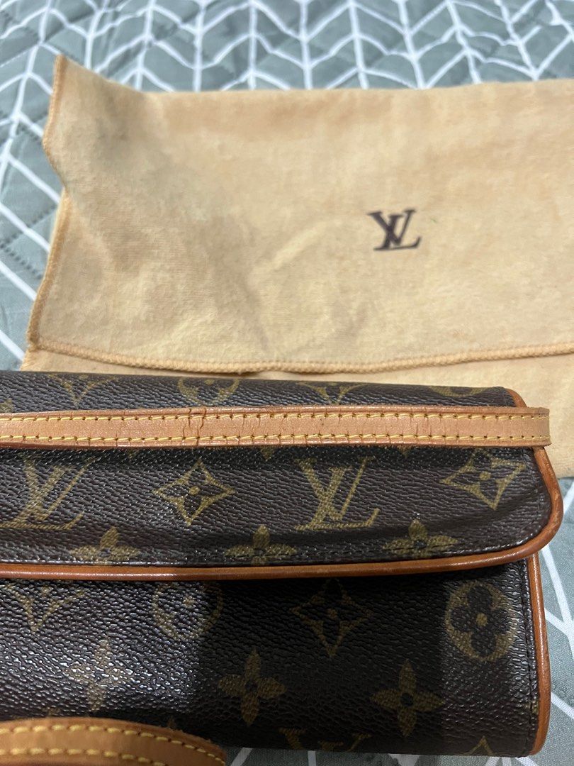 LV pochette twin sling bag, Luxury, Bags & Wallets on Carousell