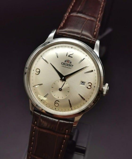 Lowest Price Orient Classic Men s Automatic Beige Dial Leather