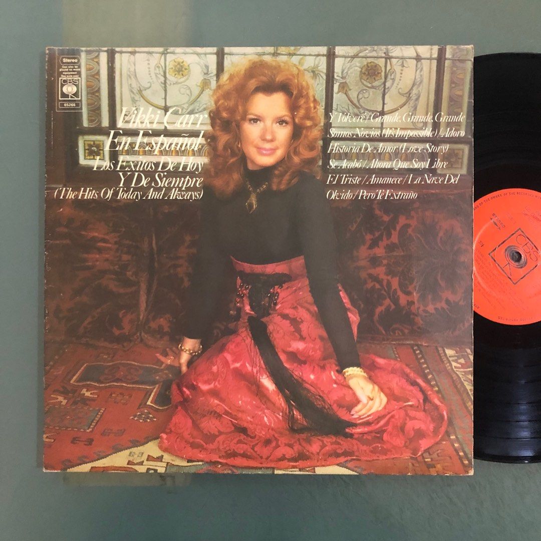 Lp Vikki Carr (en Espayol) _ Spanish songs, Hobbies & Toys, Music