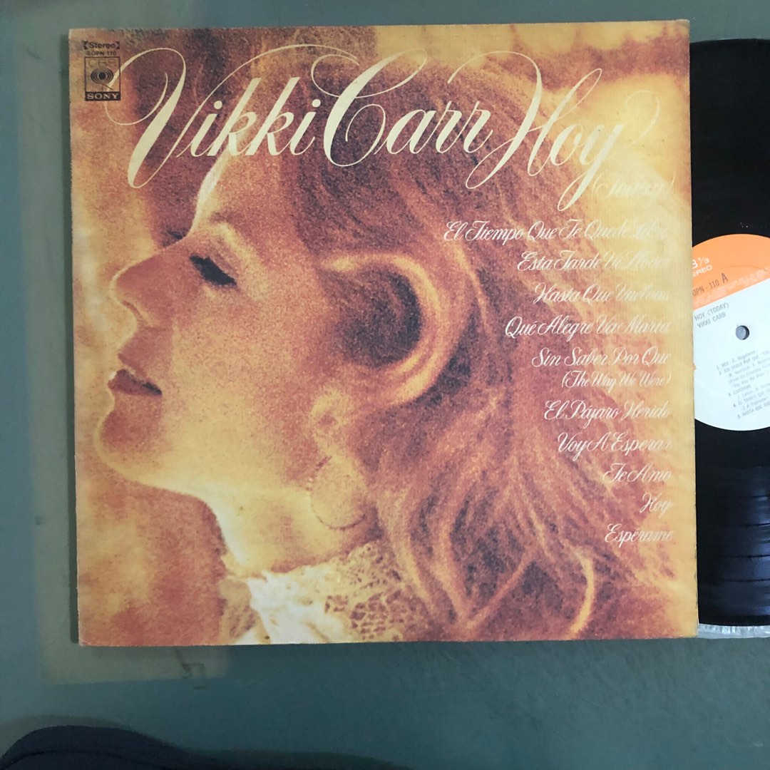 Lp Vikki Carr (Hoy/Today) _ Spanish songs, Hobbies & Toys, Music