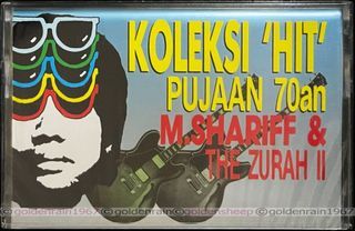 M SHARIFF & THE ZURAH II - Koleksi Hit Pujaan 70an 1991 NSR VINTAGE CASSETTE (KASET) - RETRO POP YEH-YEH