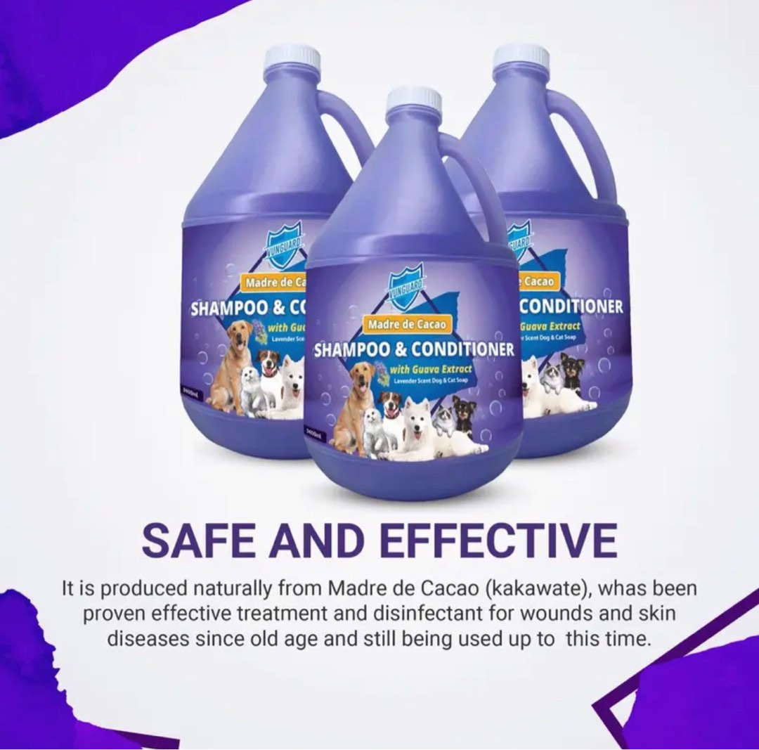 Madre de Cacao Pet Shampoo and Conditioner on Carousell