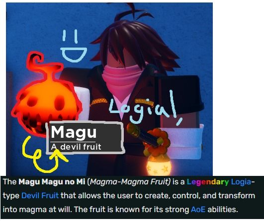 🔥MAGU MAGU NO MI🔥 GPO (Grand Piece Online), 電子遊戲, 電子遊戲
