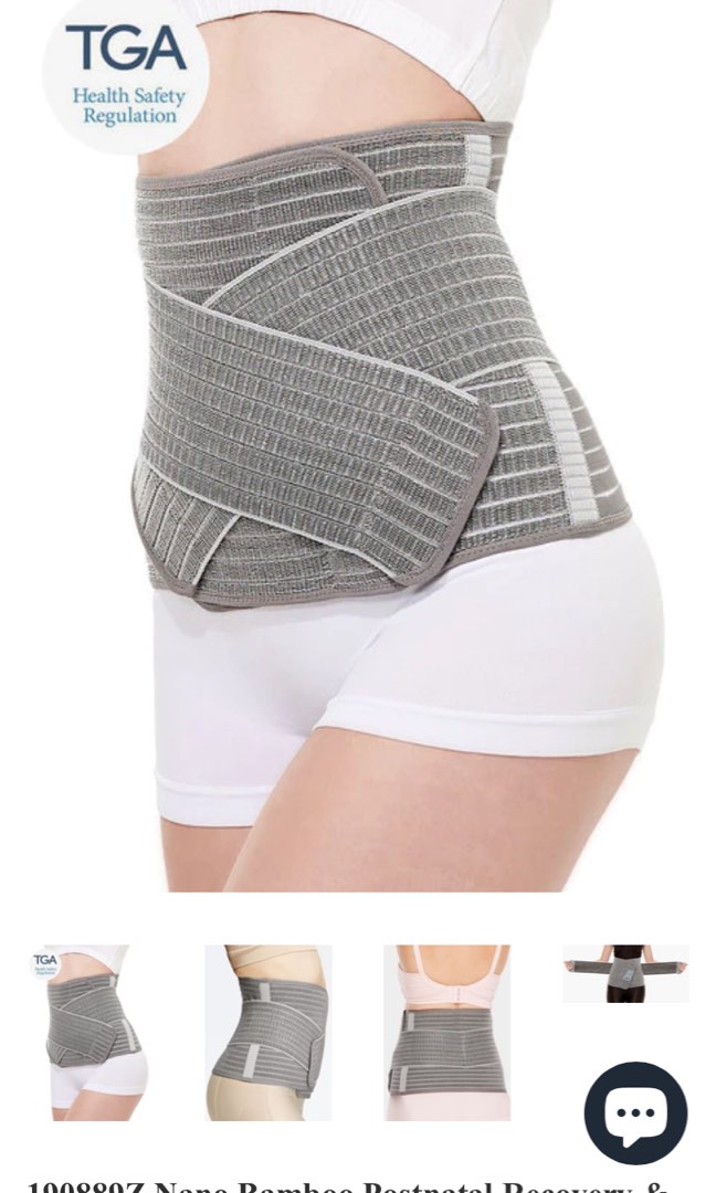 Mamaway Nano Bamboo Postnatal Recovery Binder, Women's Fashion, Maternity wear on Carousell