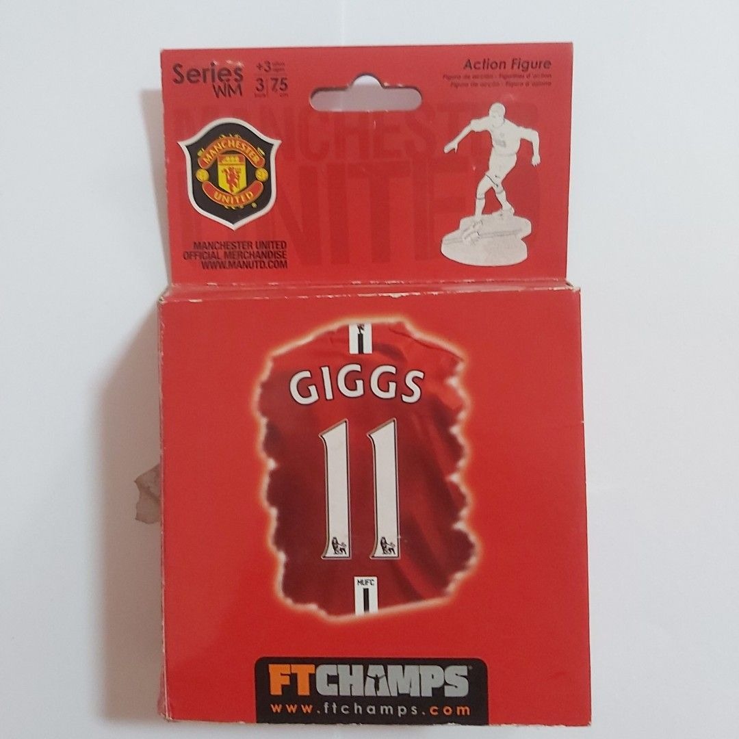 Manchester United Ryan Giggs Football Ft Champs Figurine Toy