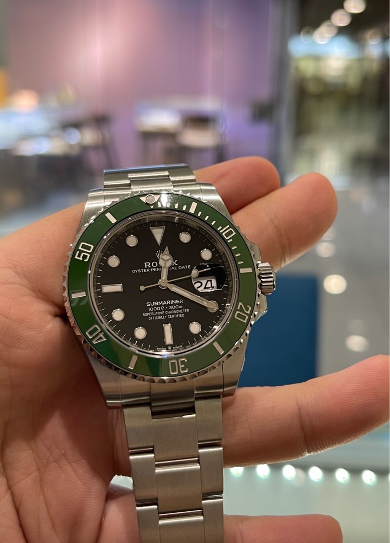 Rolex Submariner Date Oystersteel, MK1 Bezel, Ref# 126610LV-0002