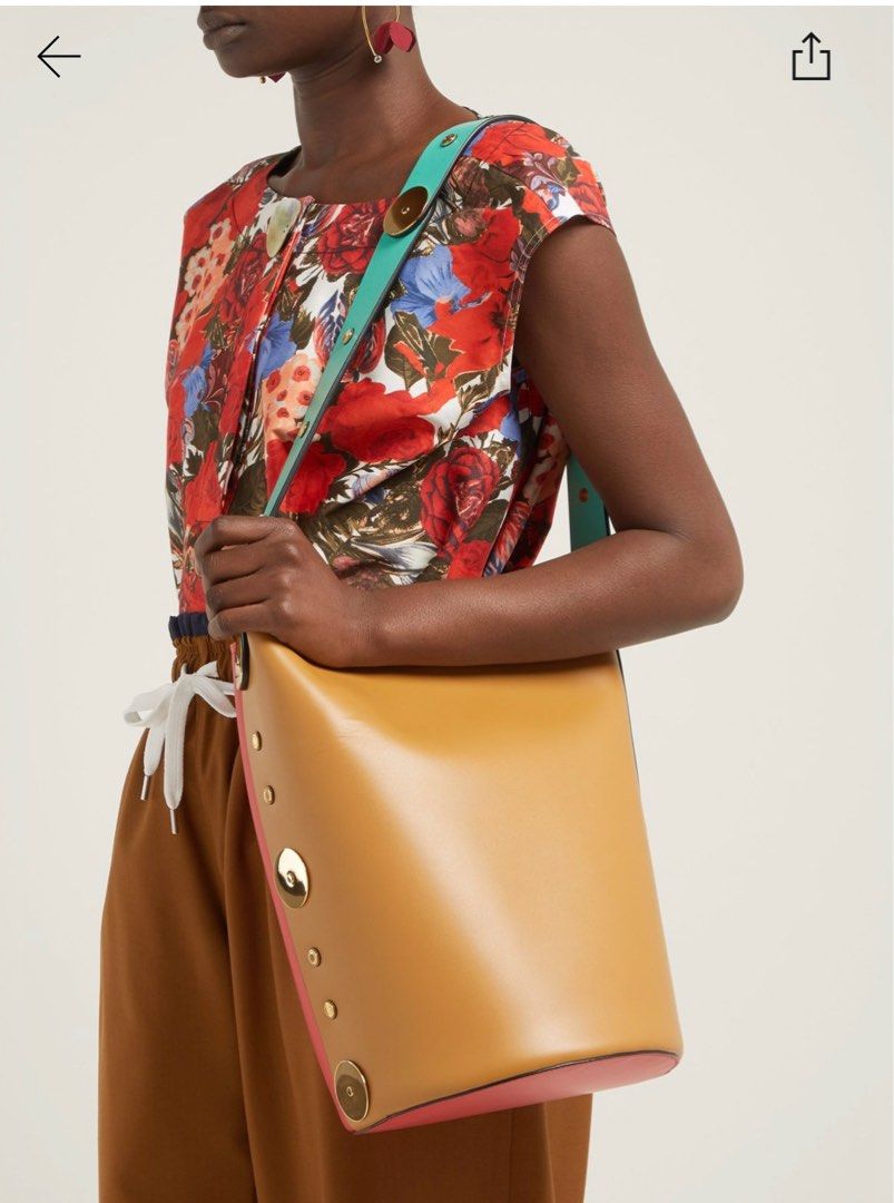 Marni punch bucket best sale bag