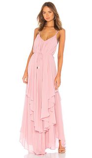 Michael costello victory gown top