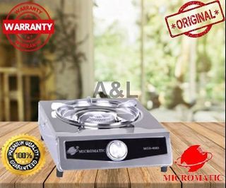 Micromatic MGS-0103 Single Stainless Burner Gas Stove