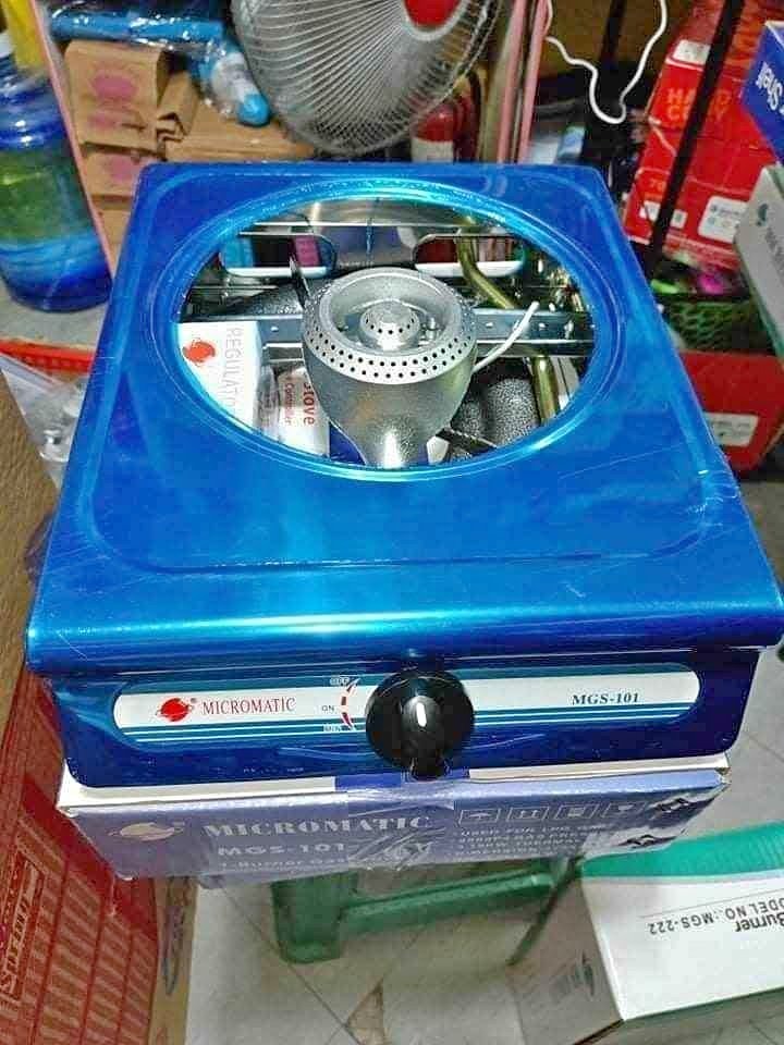 Micromatic MGS101 Single Burner Gas Stove with Free Regulator, TV