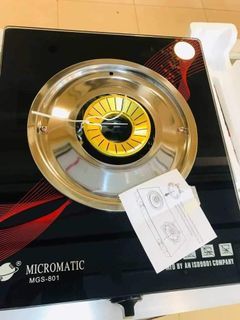 Micromatic MGS-801 Glass Top Single Burner