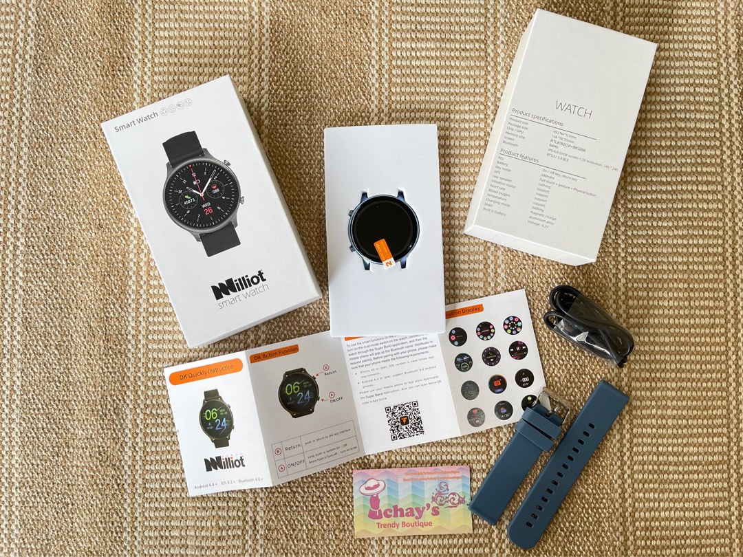 Milliot & co sales smart watch review