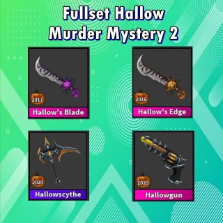 Roblox Murder Mystery 2 MM2 Hallows Blade Godly Knife and Guns