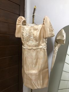 Modern Filipiniana/ Barong Dress
