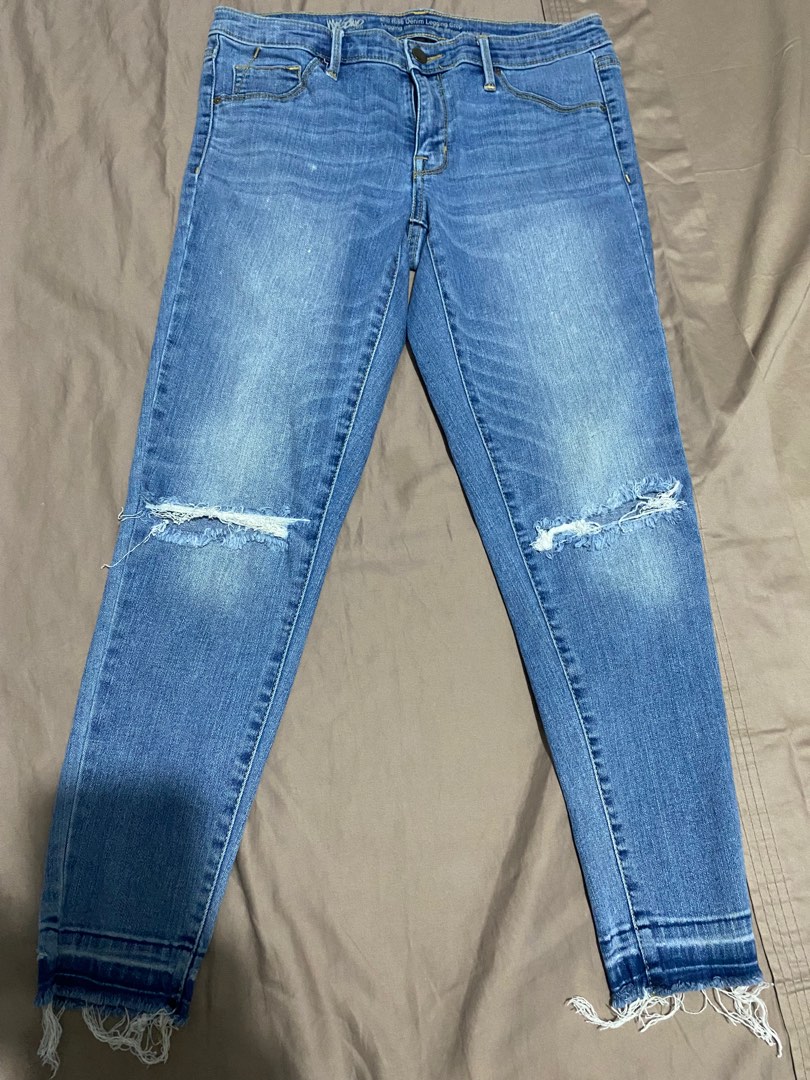 Mossimo mid rise denim outlet legging