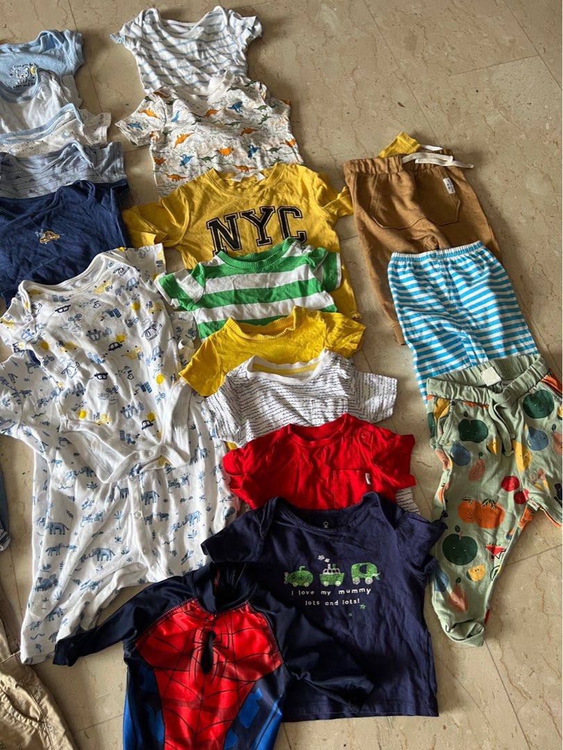 Mothercare H M baby boy clothes 0 18 months Babies Kids Babies