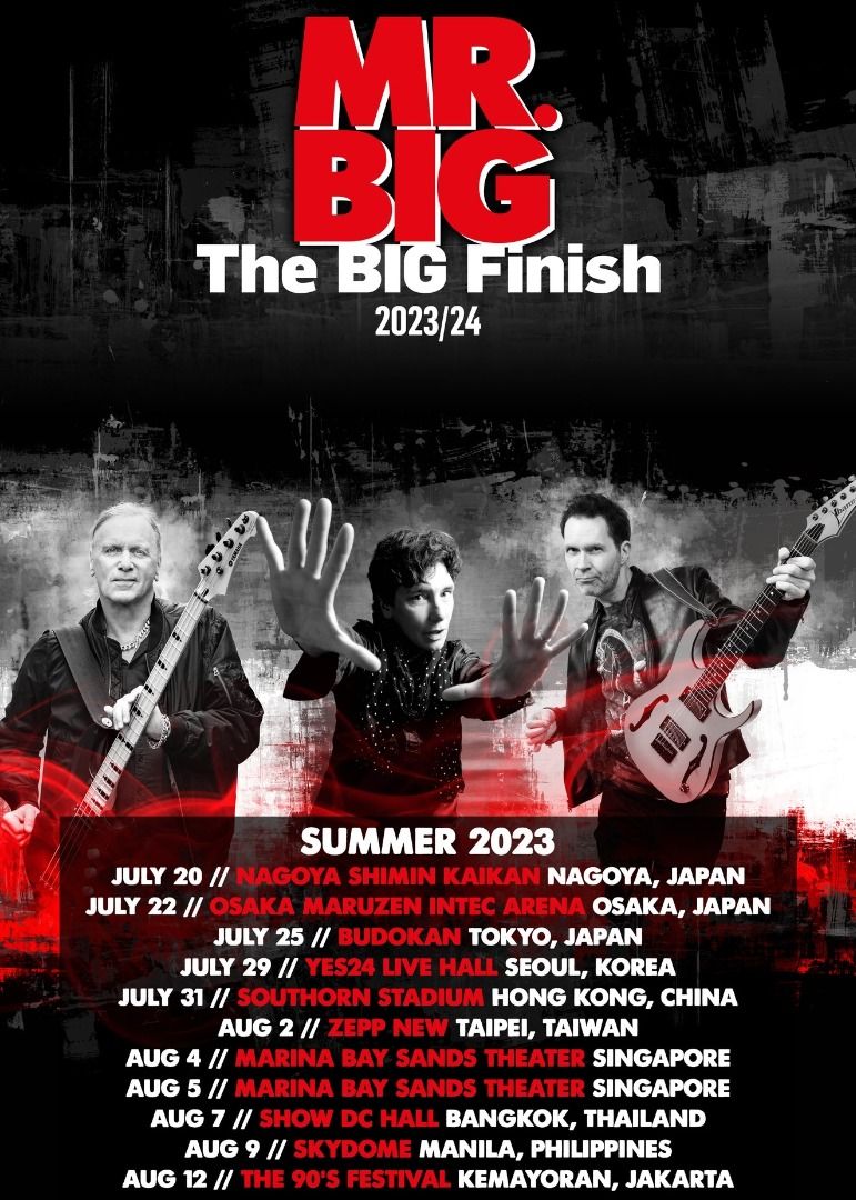 殿堂 The BIG Finish FAREWELL TOUR 海外アーティスト | www