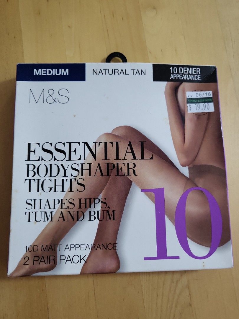 M&S Essential Bodyshaper Tights, Women's Fashion, Watches & Accessories,  Socks & Tights on Carousell